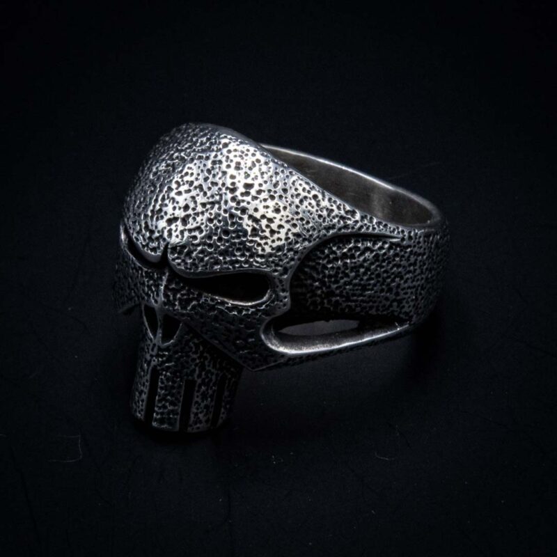 Ring Totenkopf Punisher – Bild 3