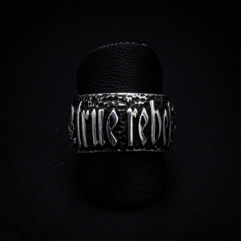 Ring "True Rebel never dies" – Bild 2
