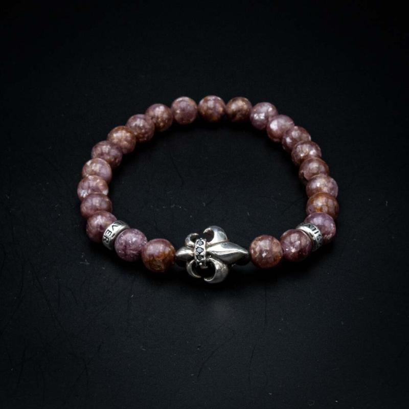 Armband Lilie Lepidolith – Bild 2