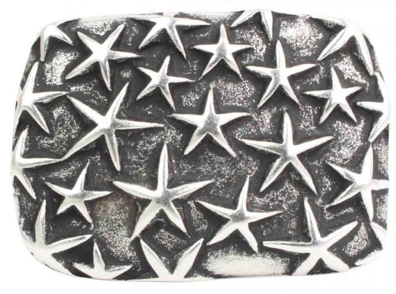 Gürtelschnalle Stars