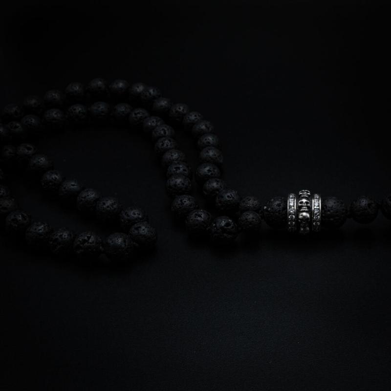 Y-Kette Totenkopf WCZ Lava – Bild 2
