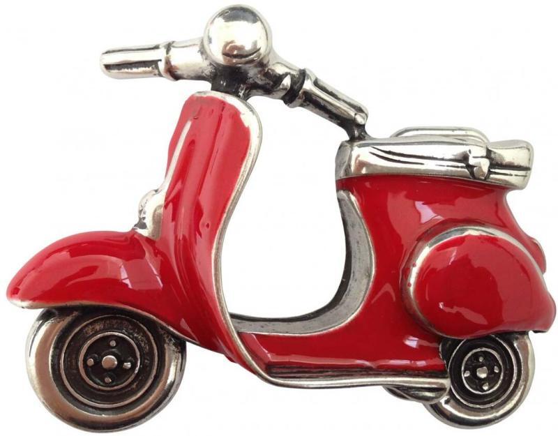 Gürtelschnalle Scooter