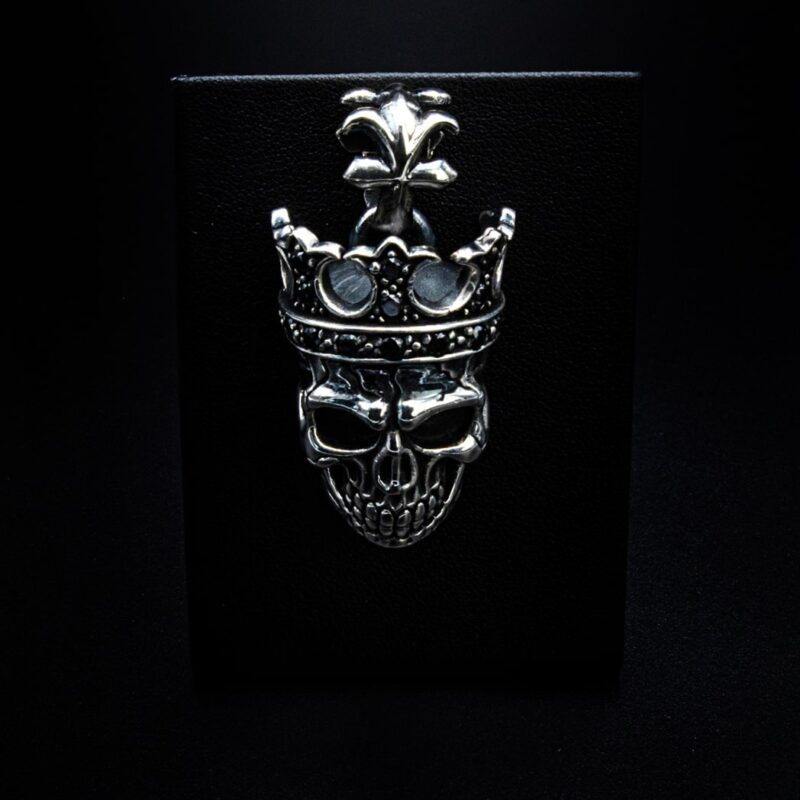 Anhänger Totenkopf King klein – Bild 3